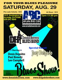 DENNIS HERRERA BLUES BAND W/ JOEY DELGADO