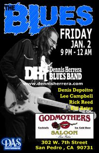 Blues'n New Year Celebration @ Godmothers Saloon