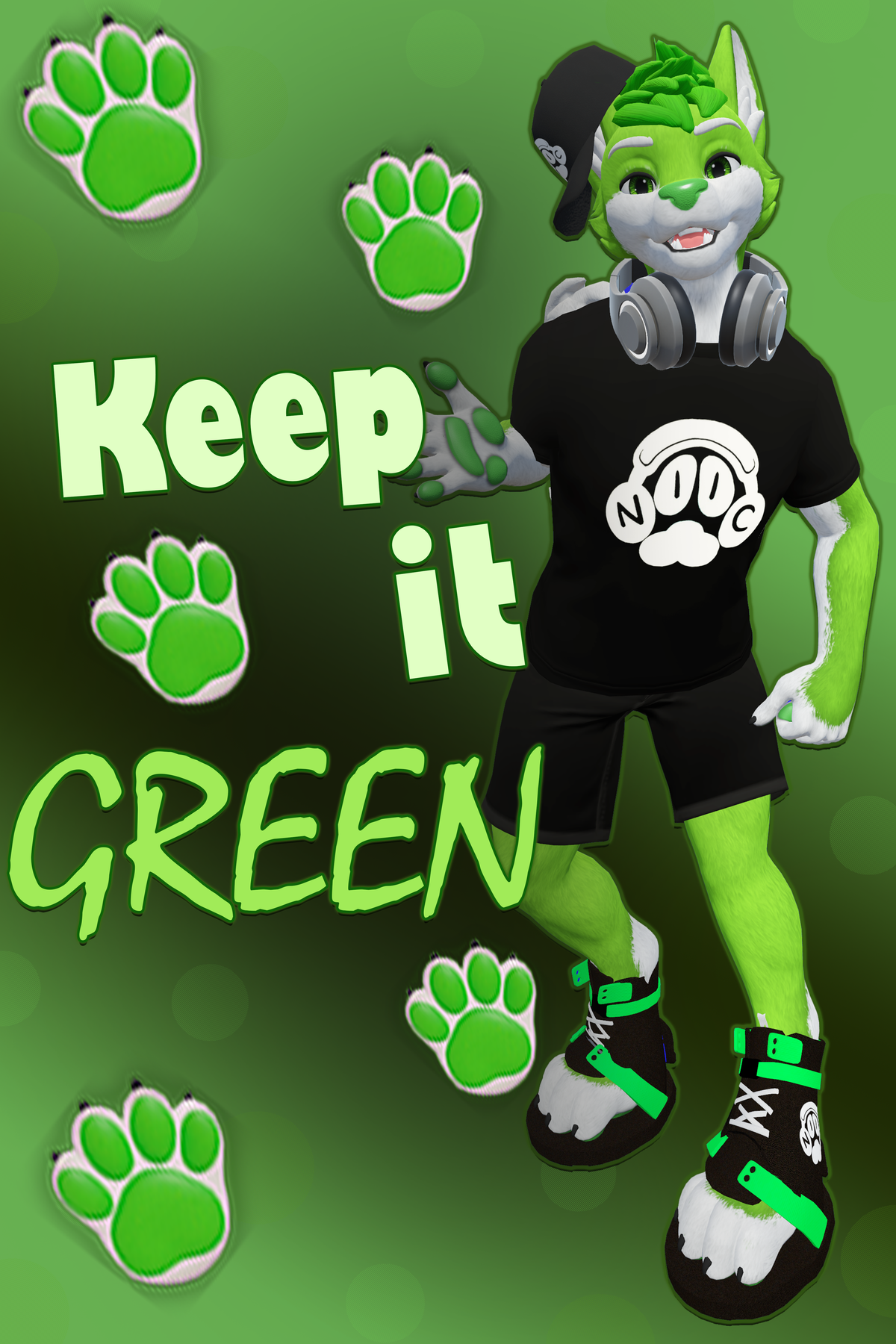 Poster: KEEP IT GREEN!