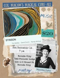 Elegies & Arias w/ Stinson Trio and Maxima Kahn