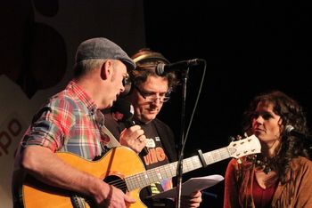 Tip Jar on Radio 6, Mijke & Co Live. Sugarfactory Amsterdam January 7 2015 (Photo 1: Co Broerse)
