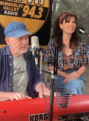 Wimberley Valley Radio, Overeasy with Coach, Wimberley Texas.  April 23. Screenshot.
