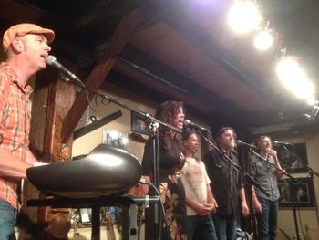With The Mystiqueros in De Amer, Amen. November 1 2014. Photo by Harma Teekens.
