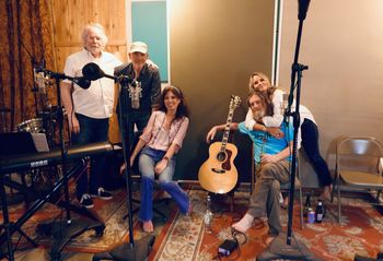 After our livestream concert from the Jumping Dog Studio, Austin, Texas, May 7th. Photo by Luke Wilkins.
