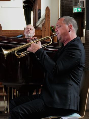 Grote Kerk Overschie (Rotterdam), with Joost Verbraak. May 28. Photo Nicolette Verhoeven.
