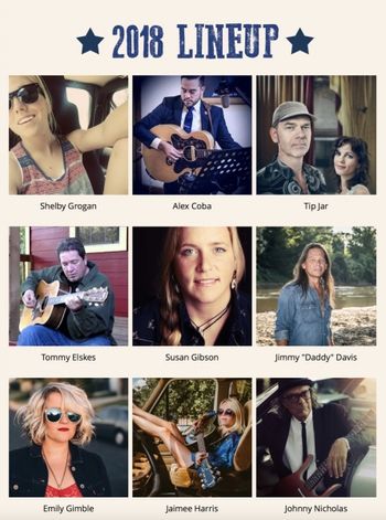Blanco River Songwriters Festival, Fischer Dance Hall, Fischer, Texas.
