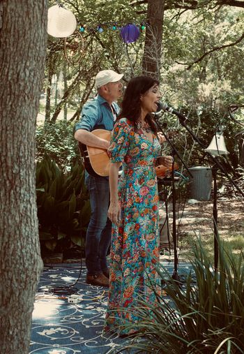 Backyard at Gruene, April 28th. Photo 1 by Rob McDonald.
