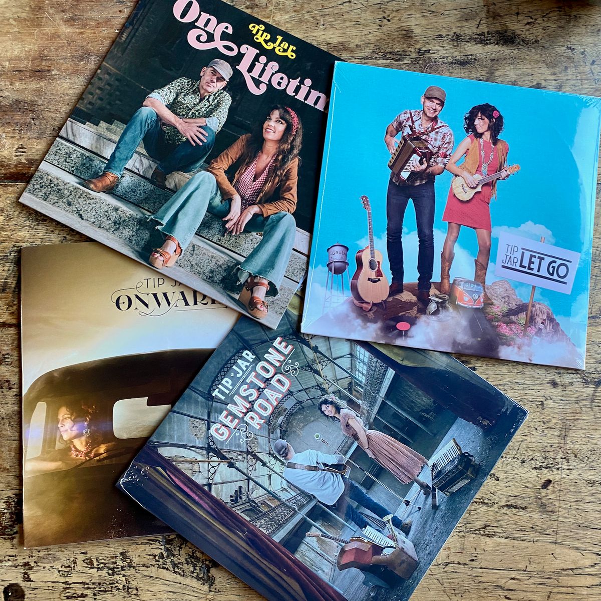 4 Tip Jar lp's