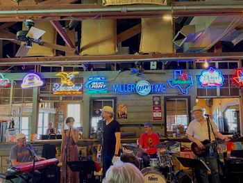 Gruene Hall, New Braunfels, July 16th. Photo Kristie Kimbell.
