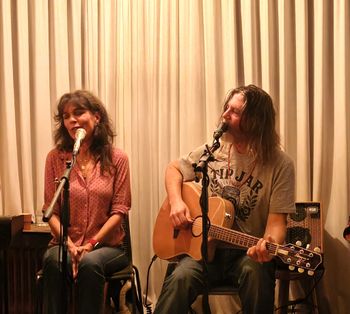 House concert with Walt & Tina Wilkins & Bill Small, Nuenen, November 5th. Photo Nicolette Verhoeven.
