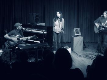 With Susan Gibson, Pesthuys, Maastricht, February 17th. Photo  Wouter Staal.
