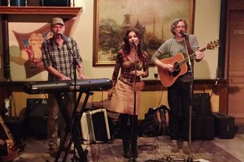 De Harmonie, Edam, November 1 2015. With Bill Small. Photo by Koos Groot.
