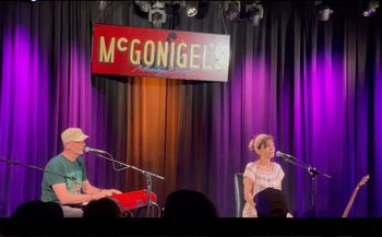 McGonigel's Mucky Duck, Houston, May 9th. Screenshot from a video by Kris Wallis.

