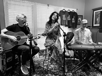 Backyard at Gruene, New Braunfels Texas, May 5. Photo Monte Baxter.
