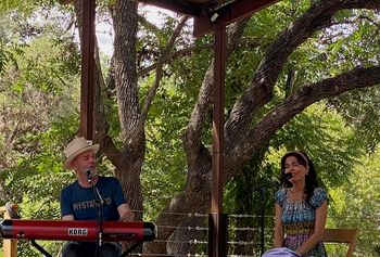Luckenbach, Texas. July 3rd. Photo Kris Wallis.
