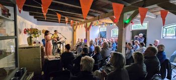 Live in Maasland, July 7th. Photo by Marian Klaren.
