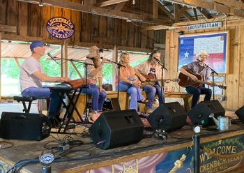 Luckenbach Dancehall, Luckenbach, Texas, May 5th. Photo by James Mills.
