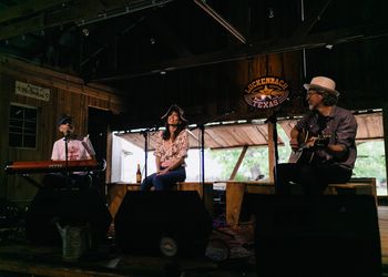 Luckenbach Dancehall, Luckenbach, Texas, May 5th. Photo by Reagan Ashley.
