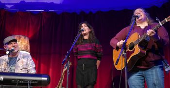 With Susan Gibson, Rozenknop, Eindhoven, February 14th. Photo by Ronald Rietman.
