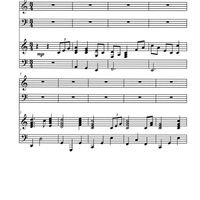 All of Us--Single Copy, SATB + Piano Accompaniment  8 pages                              Key of C