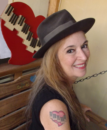 Photo by my daughter Annie. She's my favorite artist and photographer.  My daughter Sarah has been my favorite roadie and sister-writer.  How lucky can one woman be?
