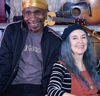 Working with Tbow Gonzales has been a dream come true!  I love listening to him sing.  And his drumming is fabulous!
