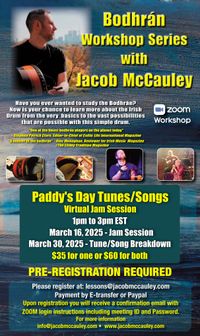 Paddy's Day Tunes/Songs Virtual Jam Session