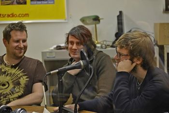NUA on air NUA on air in the studio of Wee Dan's Hoose
