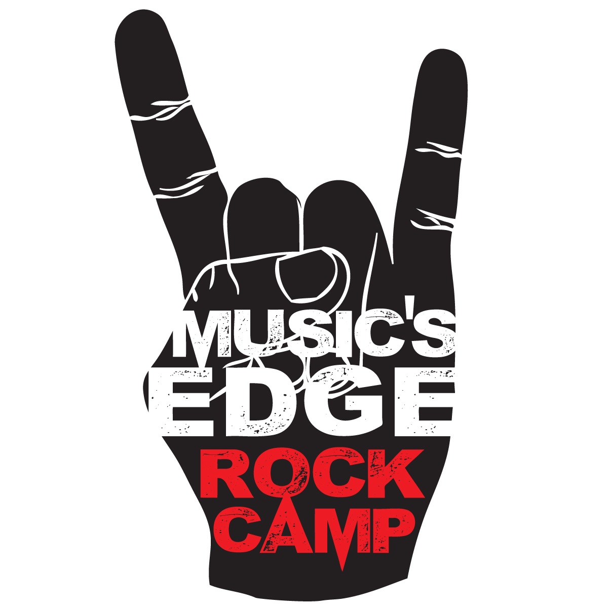 Music's Edge Rock Camp logo