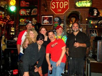 Rumples Pub with Cheryl our official bartender
