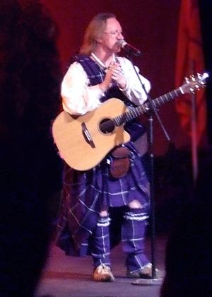 Bob singing at a wedding
