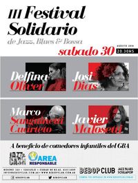 SABADO 30 DE AGOSTO, BEBOP CLUB BUENOS AIRES