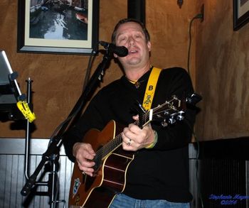 B-Man singing "Down the Road"

