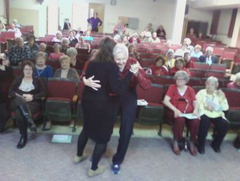 December 30th, 2014 Charlie C's 100th B-day at Barton Cntr
