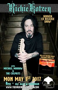 Richie Kotzen w/ special guest Michael Morrow & The Culprits