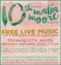 10th Annual Malia Moore Benefit
