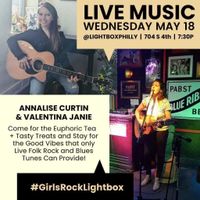Annalise Curtin & Valentina Janie @LightBoxPhilly