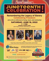 30th Annual Juneteenth Celebration
