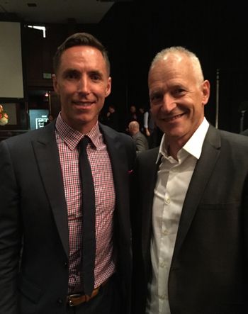 Steve Nash & Chuck Schumacher Pump Brothers Celebrity Auction & Dinner 2015
