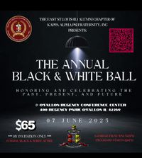 The Kappa Alpha Psi Fraternity, Inc. Annual Black and White Ball (East St Louis Alumni Chapter)