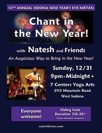 14th Annual Sedona New Year's Eve Kirtan