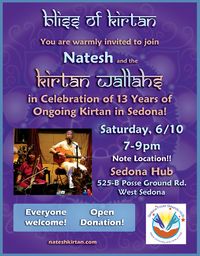 Bliss of Kirtan - Celebrating 13 Years of Kirtan in Sedona!