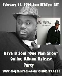 ONE MAN SHOW ONLINE ALBUM RELEASE PARTY!!!!
