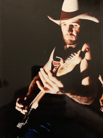 In Houston with the band SKITZ. We were based in Austin.
