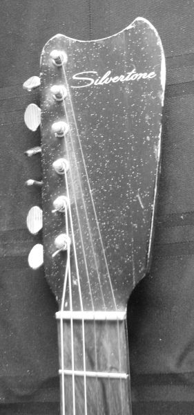 Silvertone headstock.
