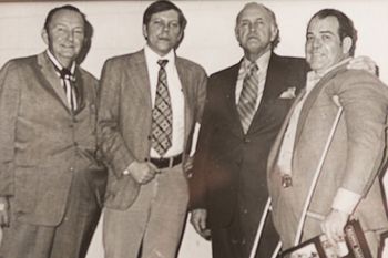 Lester Flatt, Richard, Bill Monroe, Jimmy Haynie
