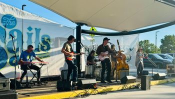 Band Playing at Sails Concert in Hickory, NC
