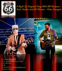 Ute 66 Live Presents Sean Healen & Peter Donegan