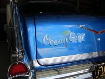 Ocean Girl 57 Chevy
