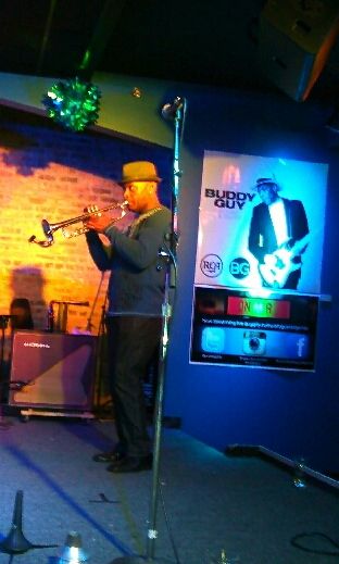 At Buddy Guys On Stage with Randy J and Xpressions at Buddy Guys, Chicago
